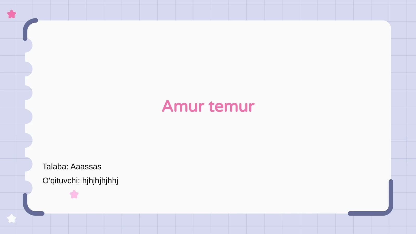 Amur Temur