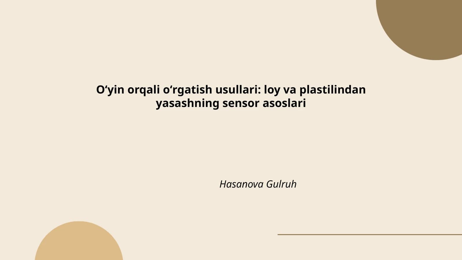 Sensor o'yinlarning ta'rifi