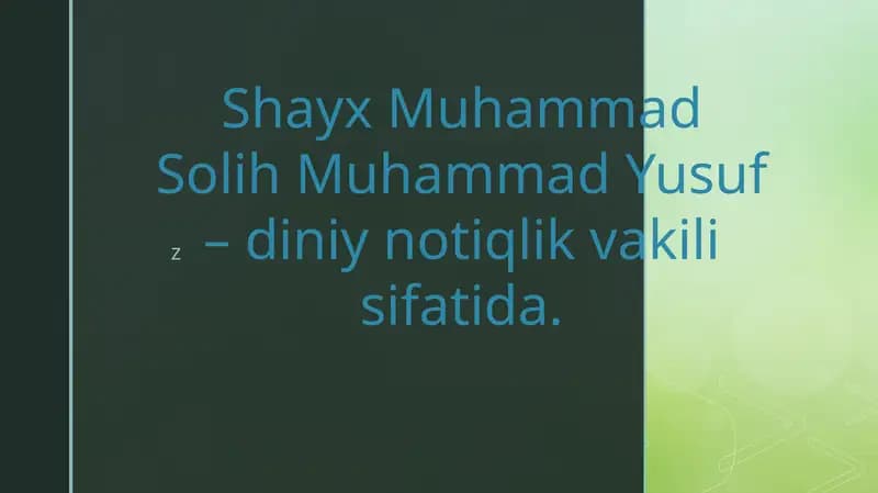 diniy notiqlik