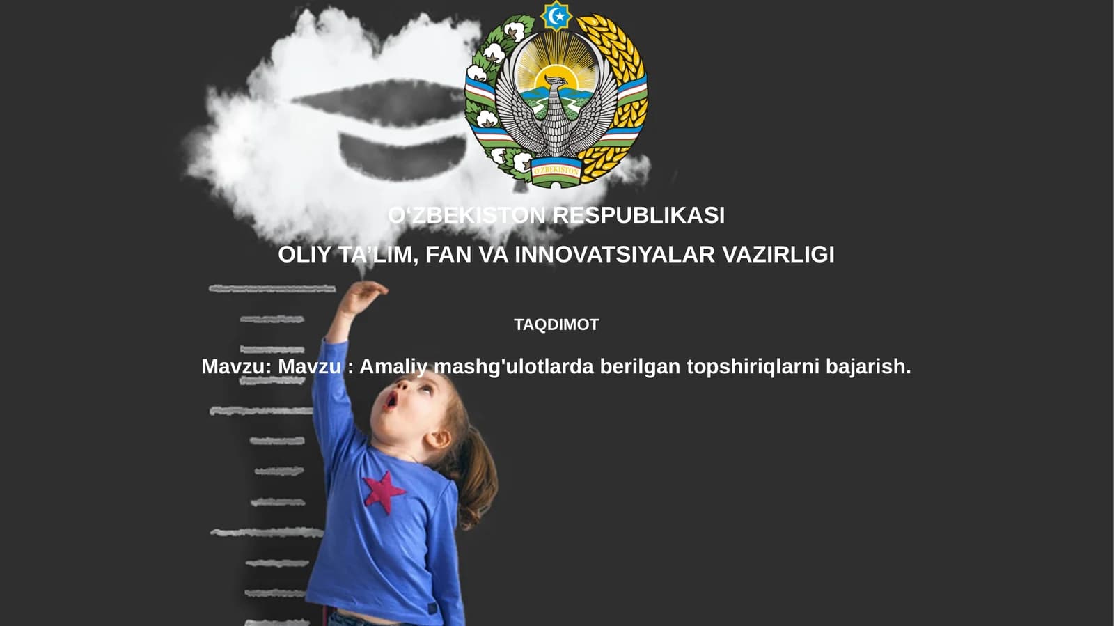 Amaliy mashg'ulotlar