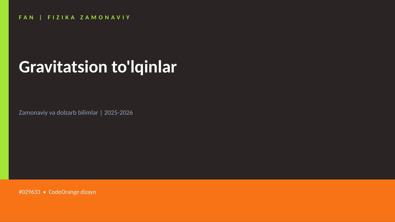 Gravitatsion to'lqinlar