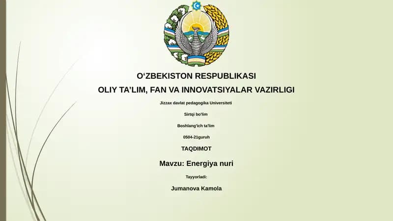 Energiya nuri