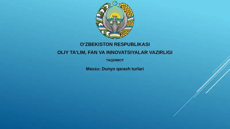 Dunyoqarashlar