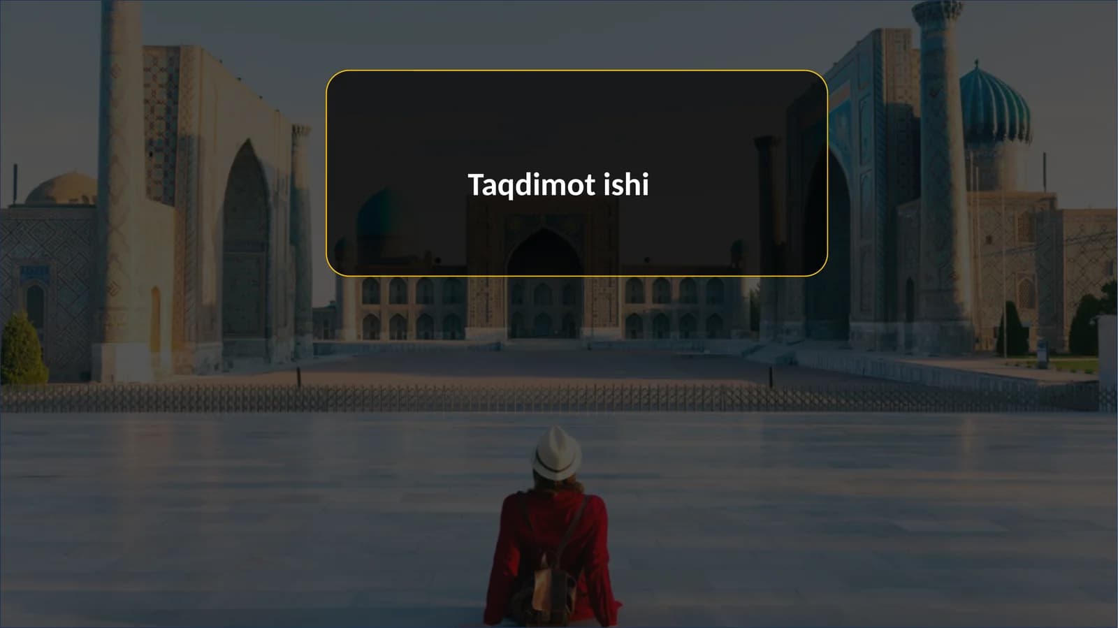 O'zbekiston mening vatanim