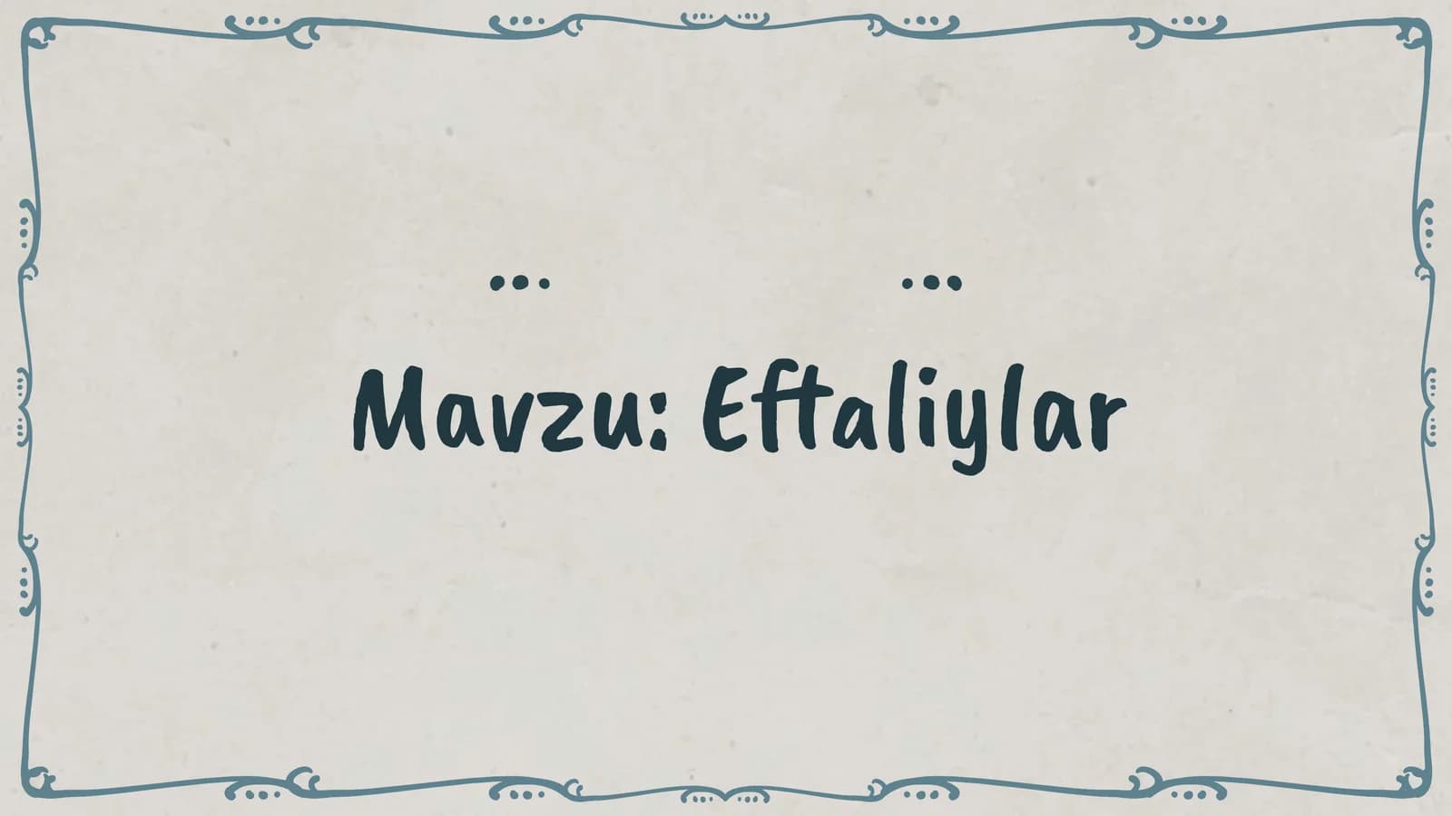 Eftaliylar