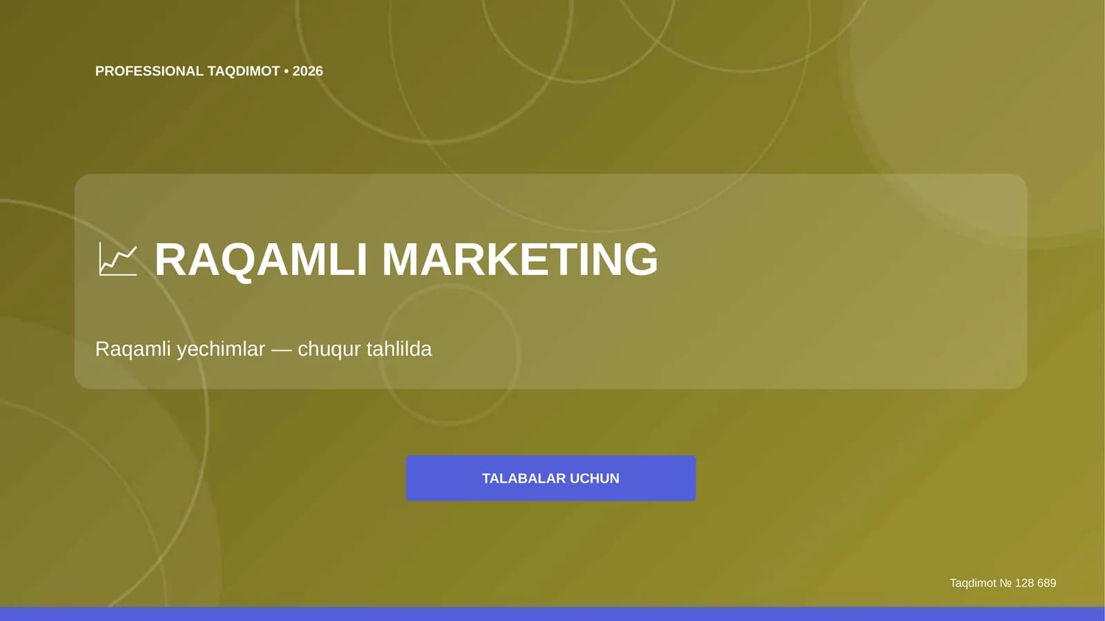 Raqamli Marketing