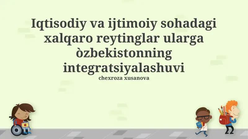 Xalqaro Reytinglar