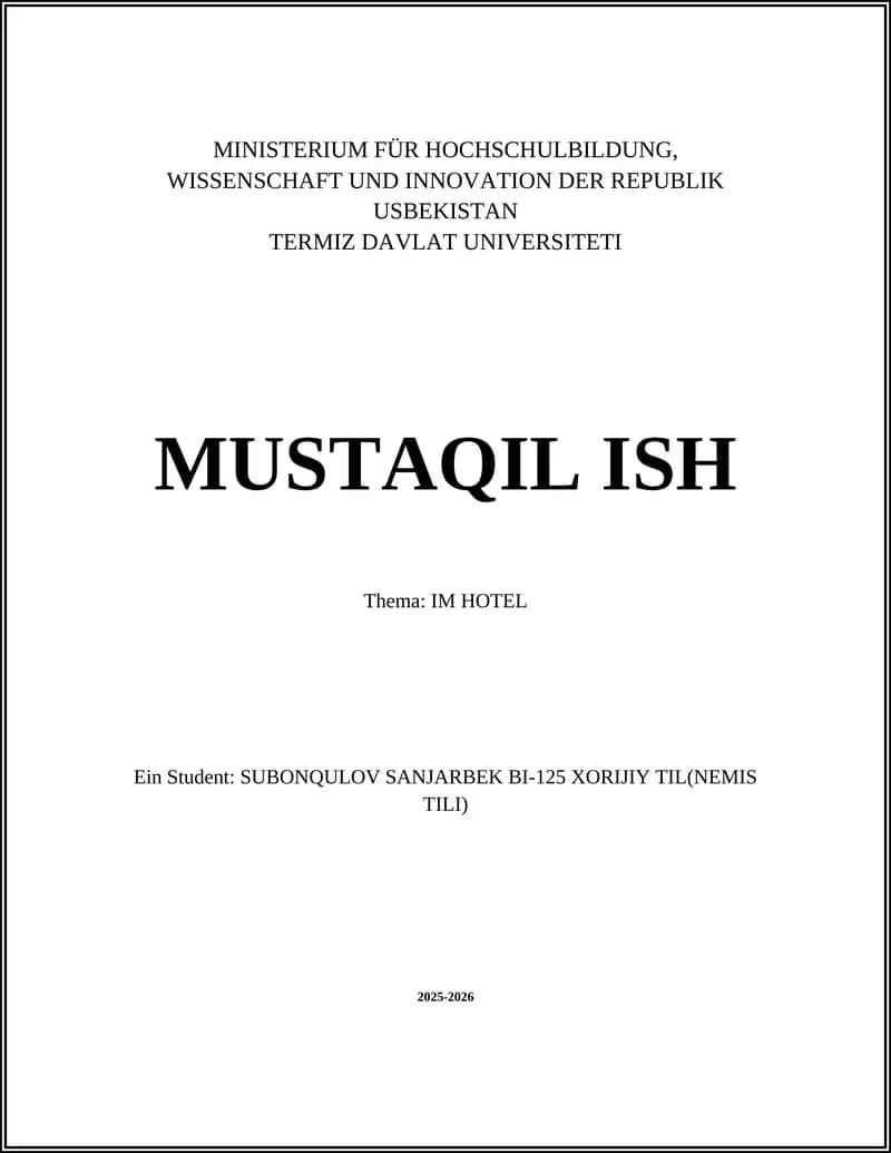 IM HOTEL
