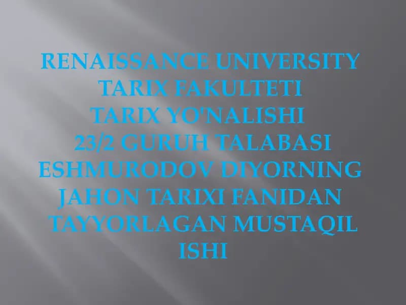 Arabiston yarim orolining qadimgi davlatlari