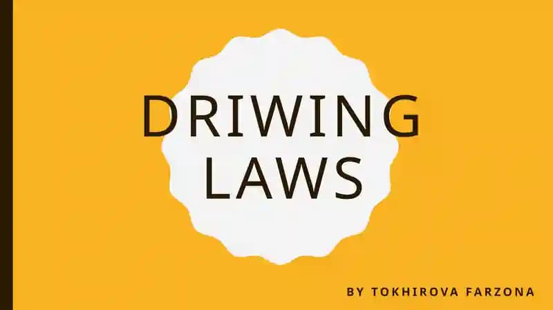 Driwing laws
