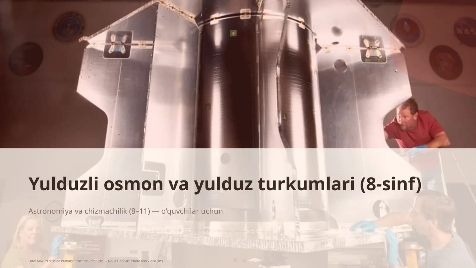 Yulduzli osmon va yulduz turkumlari (8-sinf)
