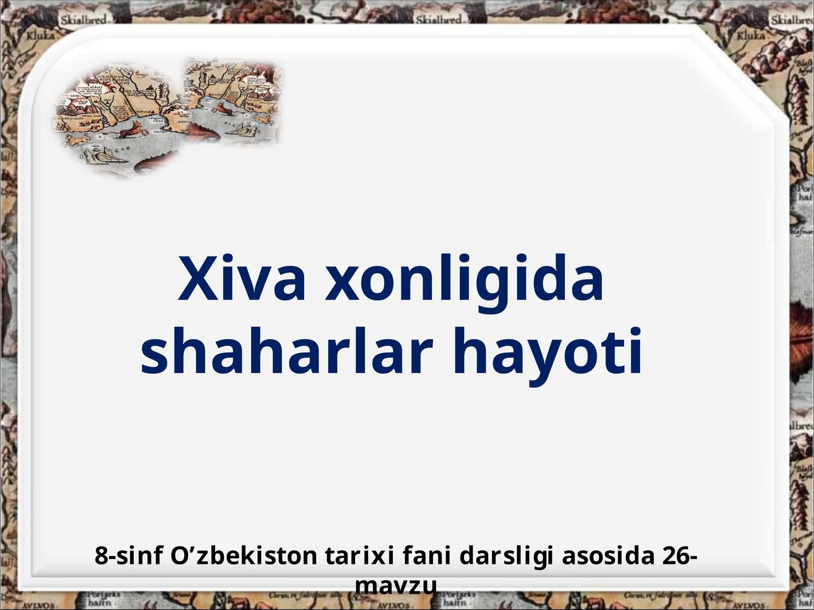 Xivaxonligidashaharlarhayoti