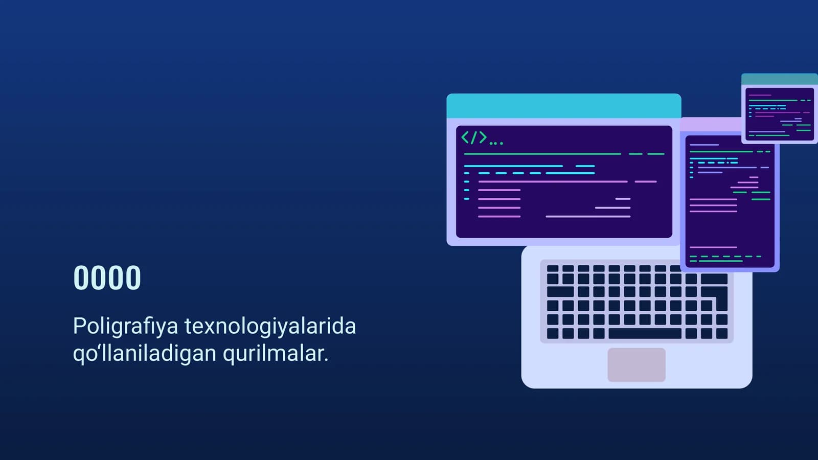 Asosiy poligrafiya qurilmalari