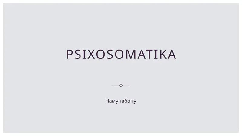 psixosomatika