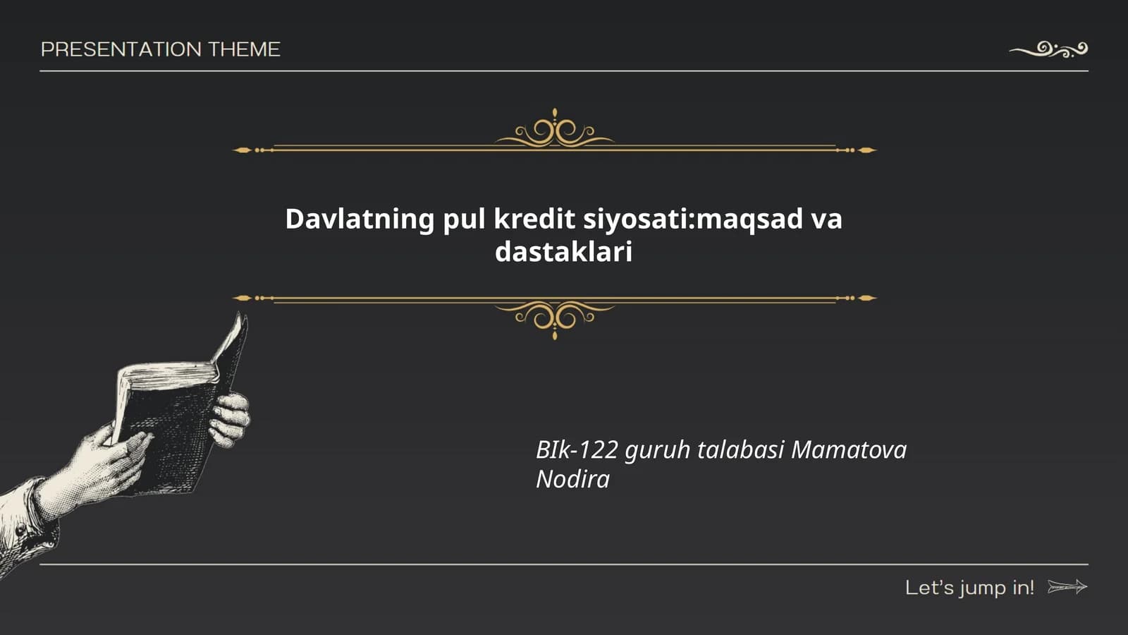 Davlatning pul kredit siyosati: maqsad va dastaklari
