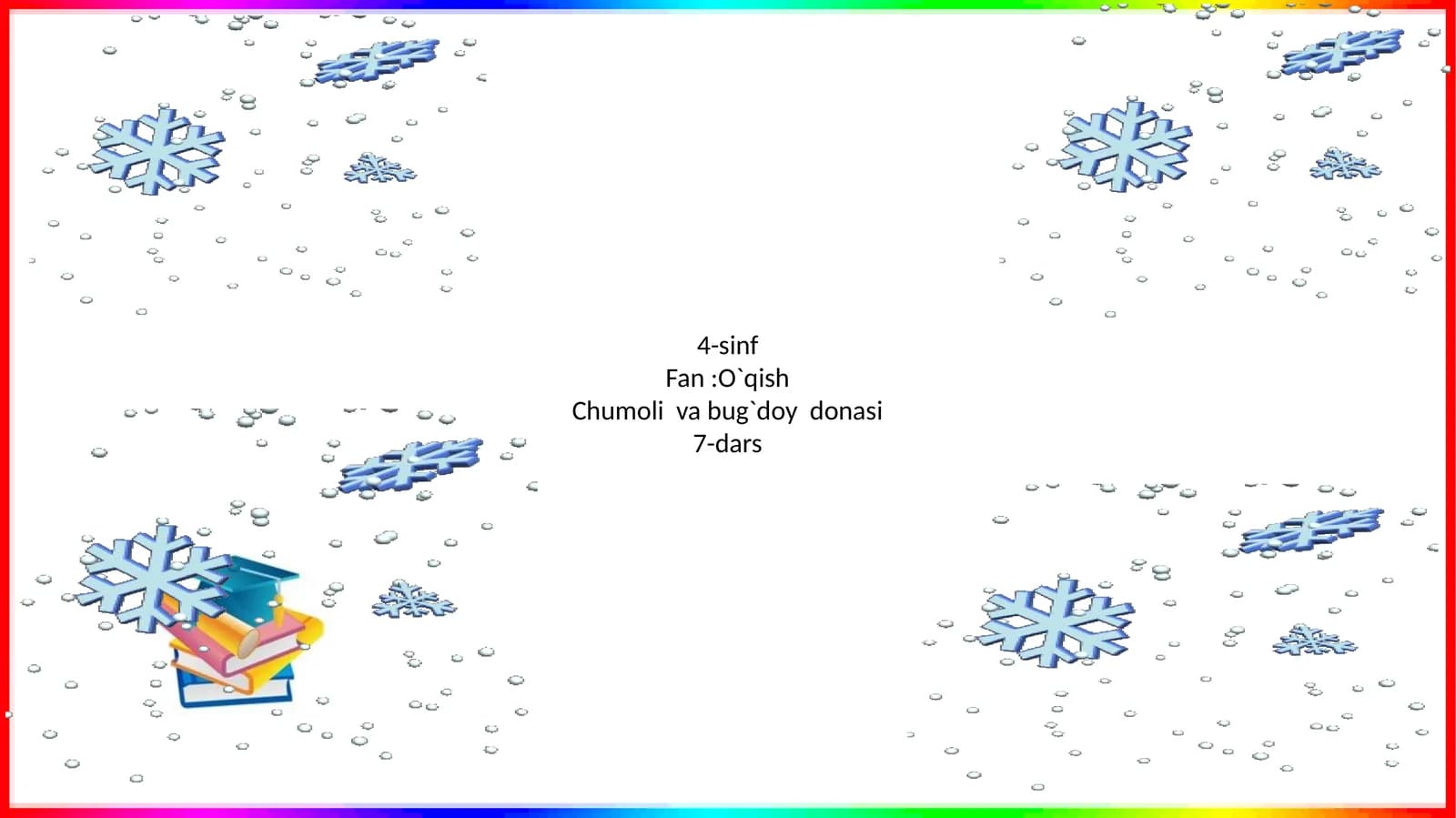 Chumoli va bug`doy donasi