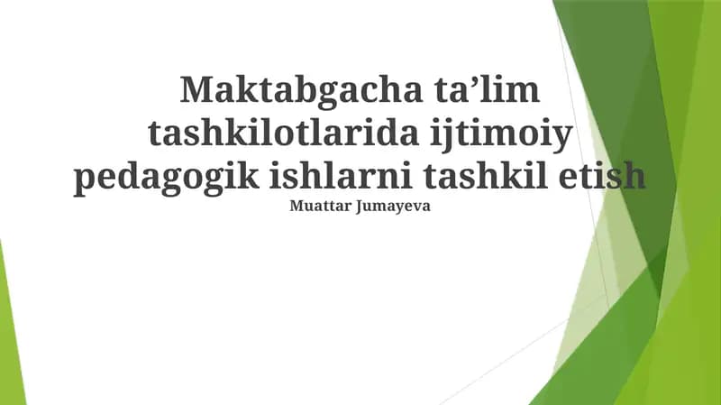 Baholash va Baholanish Usullari