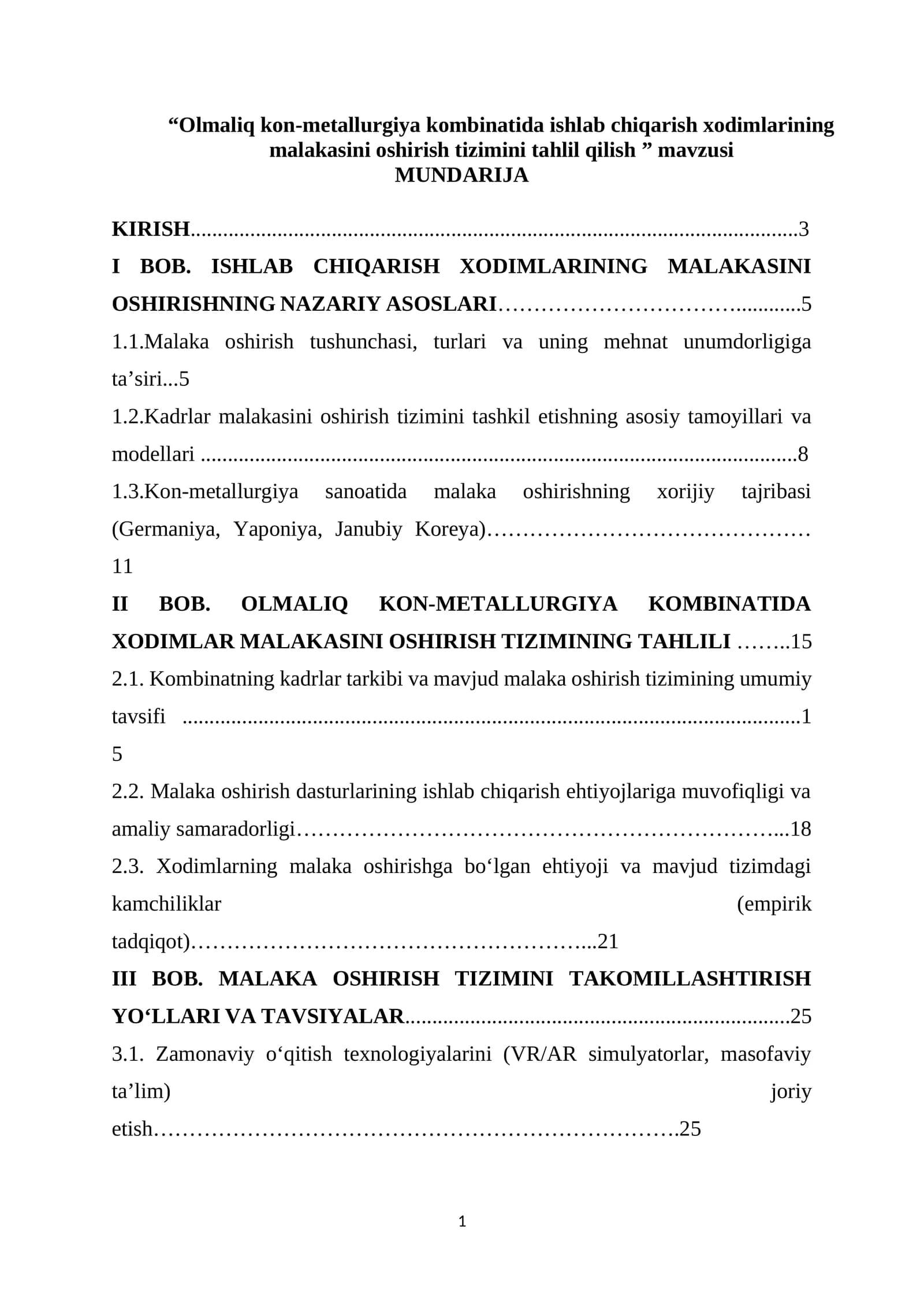 BMI. Hayot faoliyati xavfsizligi fanidan