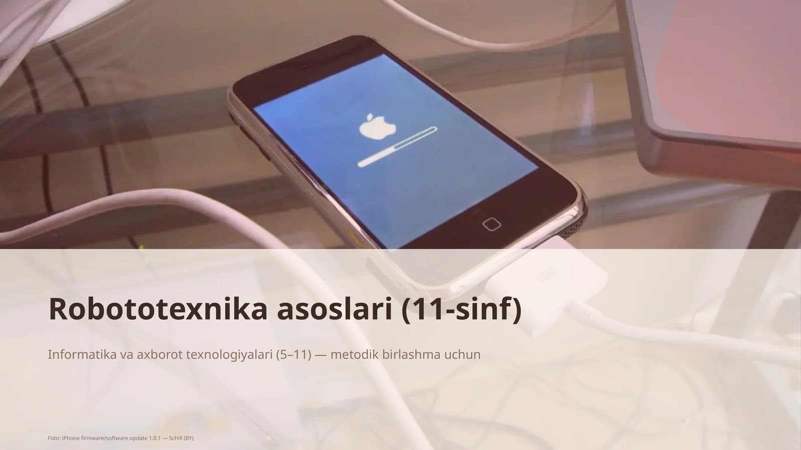 Robototexnika asoslari (11-sinf)