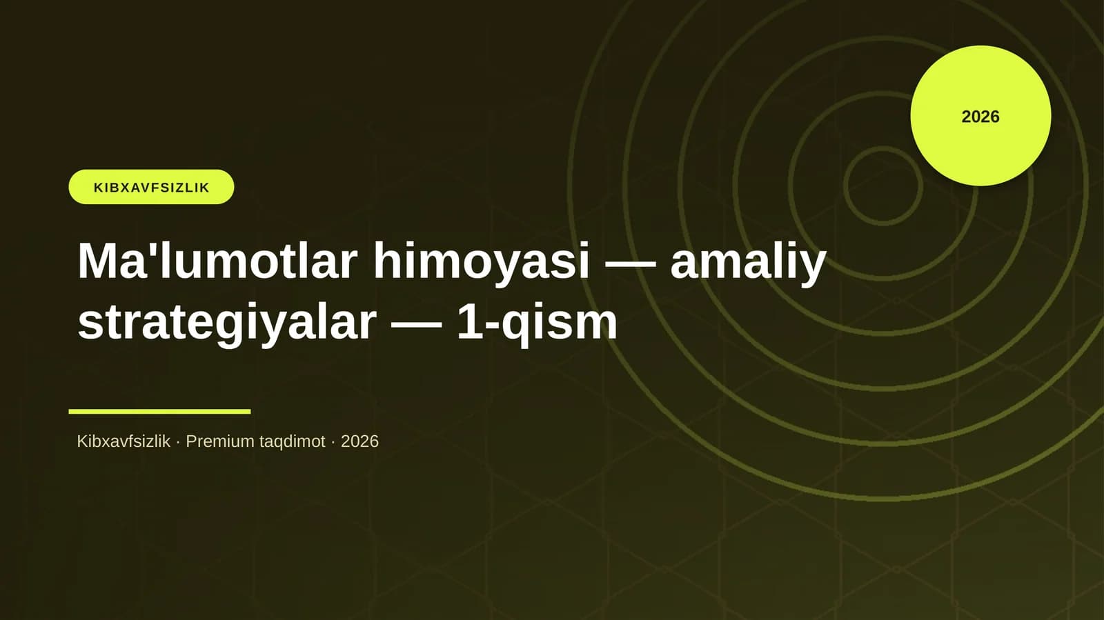 KIBXAVFSIZLIK