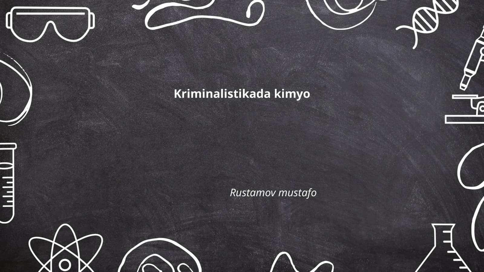 Iz qoldiruvchi moddalar kimyosi