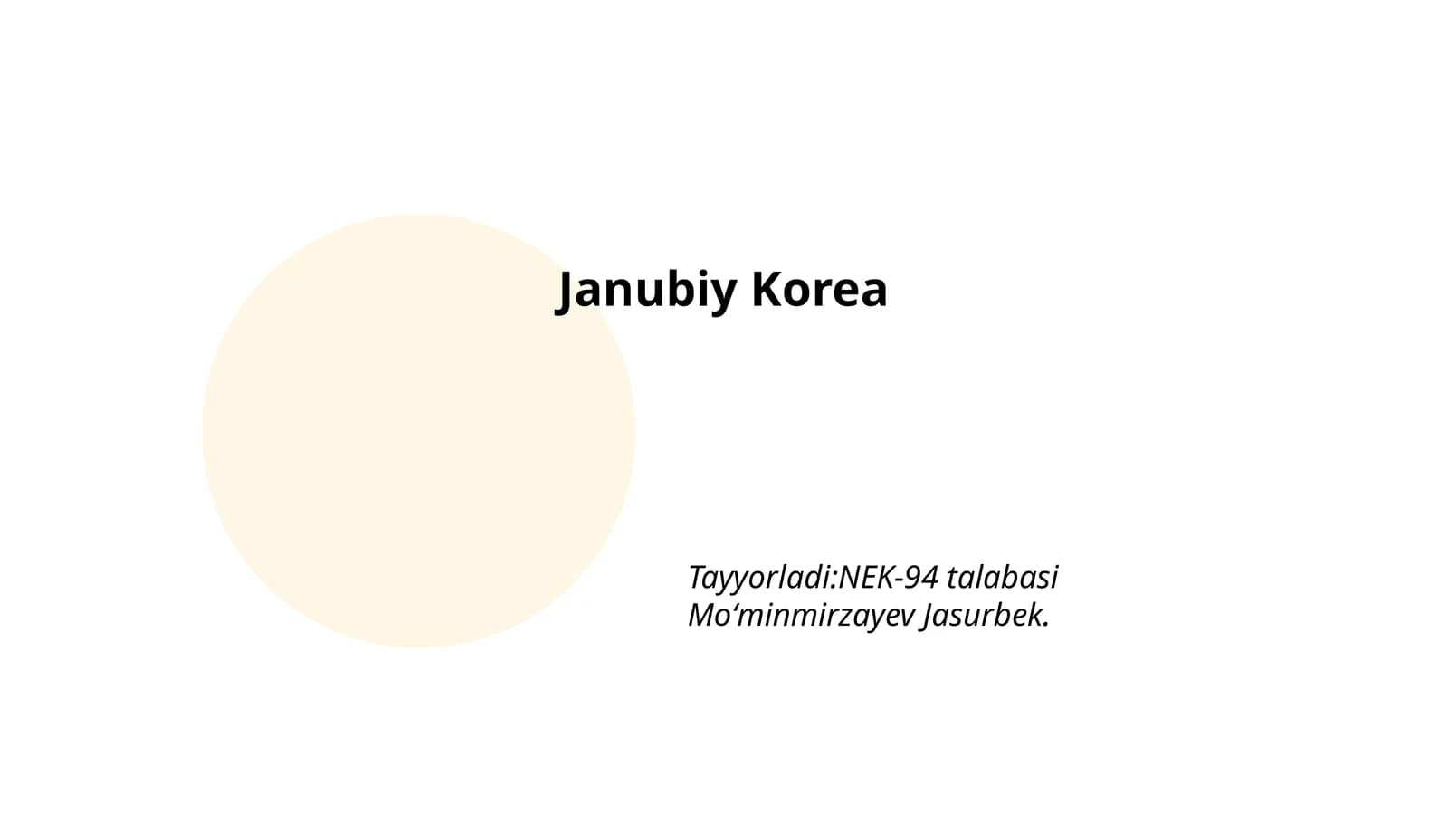 Janubiy Koreya siyosiy tizimi