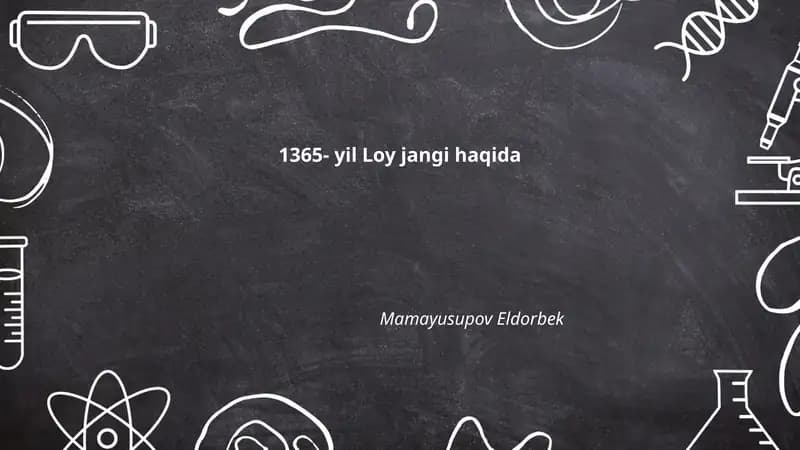 1365- yil Loy jangi haqida