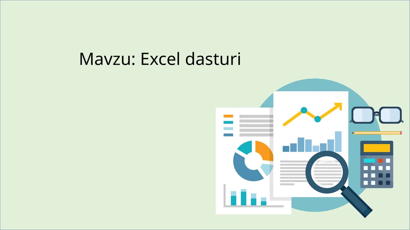 Excel dasturi