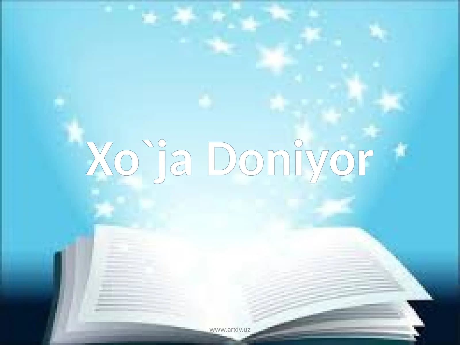 Xo`ja Doniyor