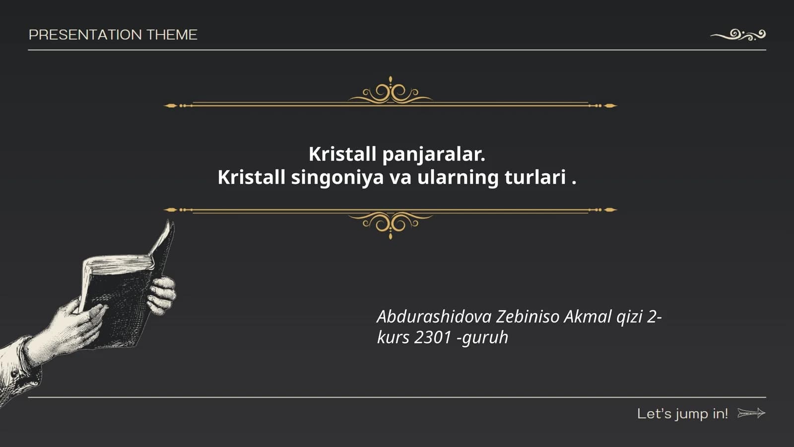 Kristall panjaralar