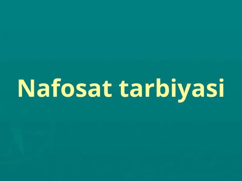 Nafosat tarbiyasi