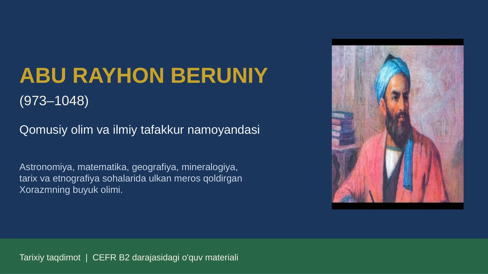 ABU RAYHON BERUNIY