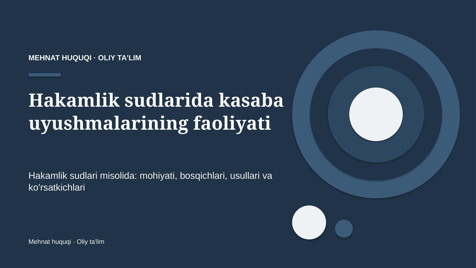 Hakamlik sudlarida kasaba uyushmalarining faoliyati
