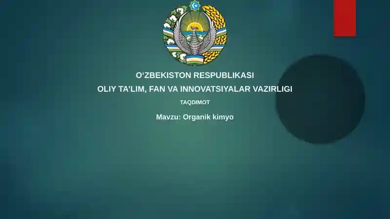 Organikkimyo