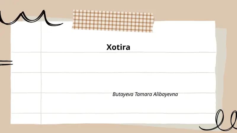 Xotira