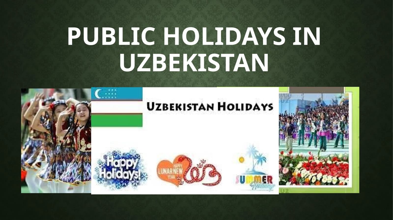 Public Holidays in Uzbekistan