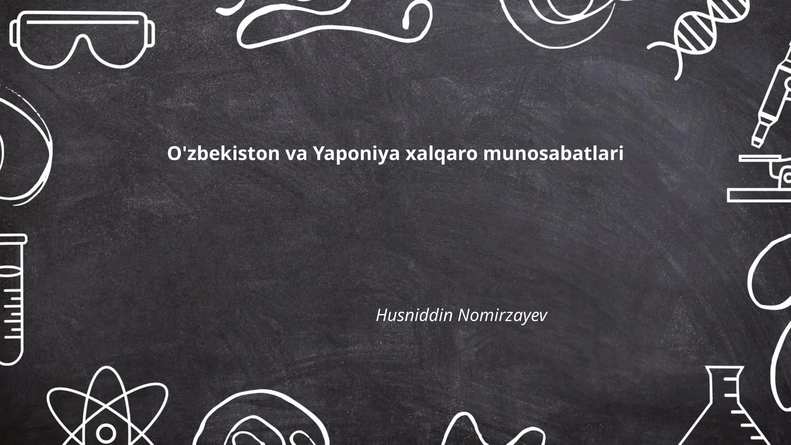 O'zbekiston va Yaponiya xalqaro munosabatlari