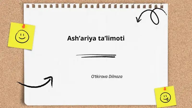 Ashʼariya taʼlimoti