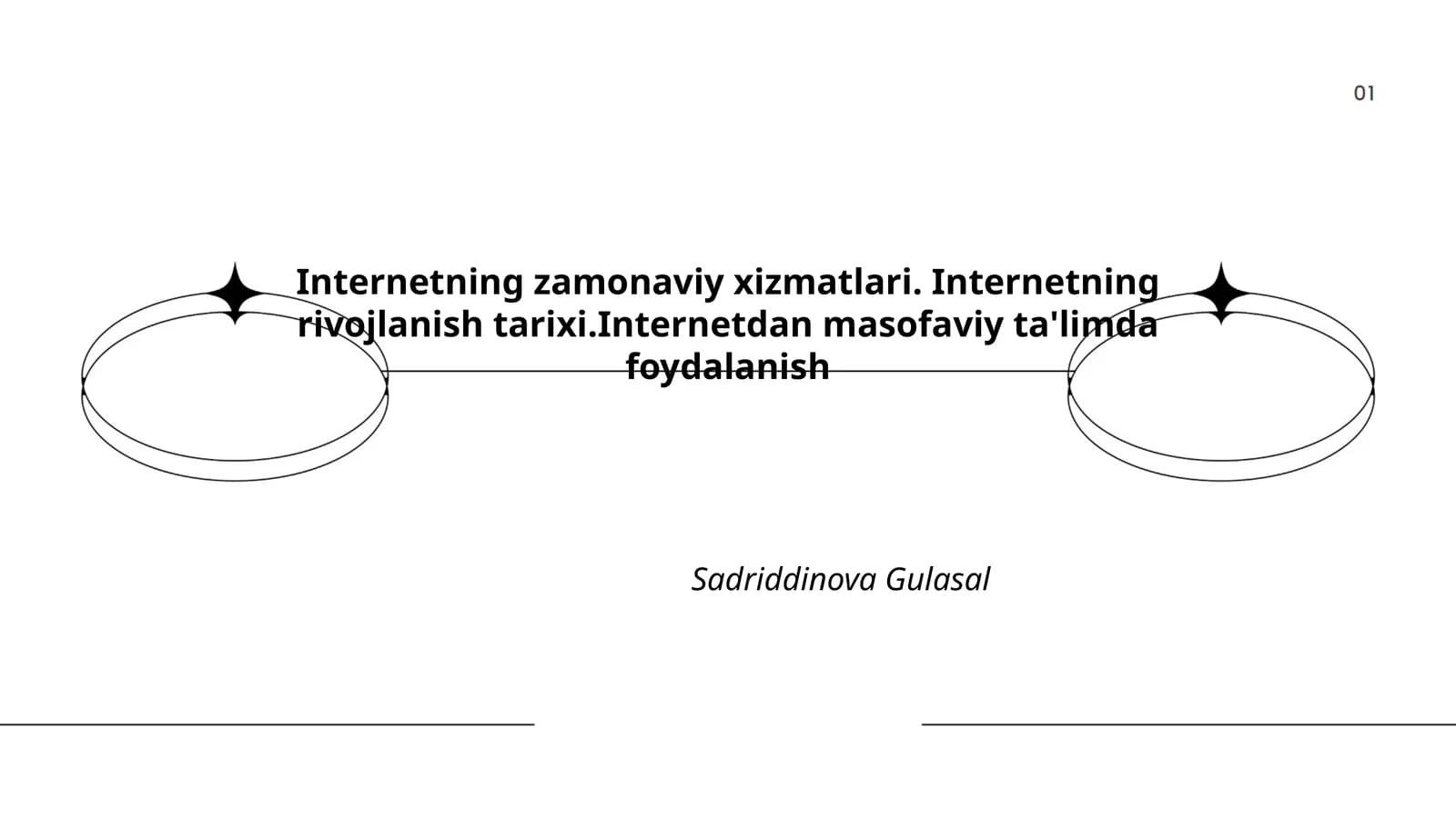 Internetning zamonaviy xizmatlari