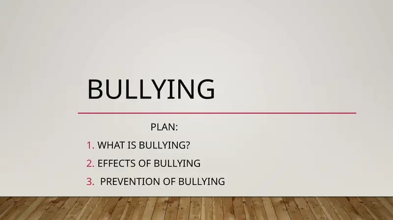 Bullying