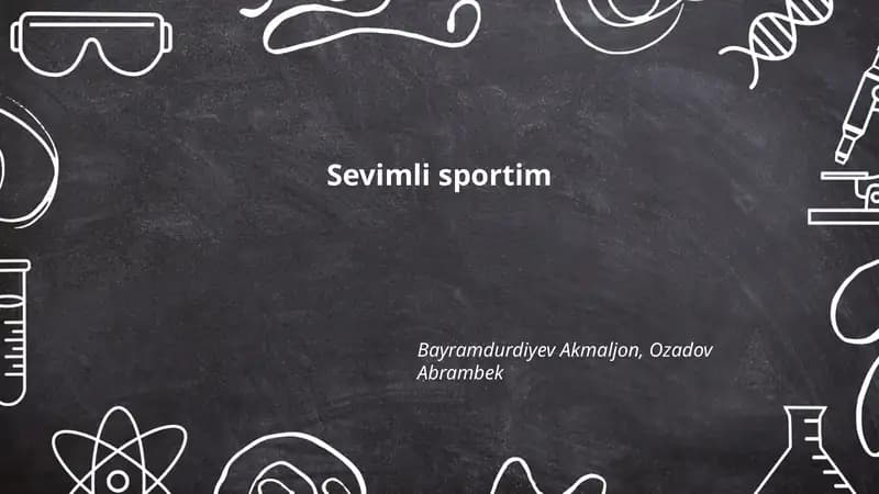 Sevimli sportim