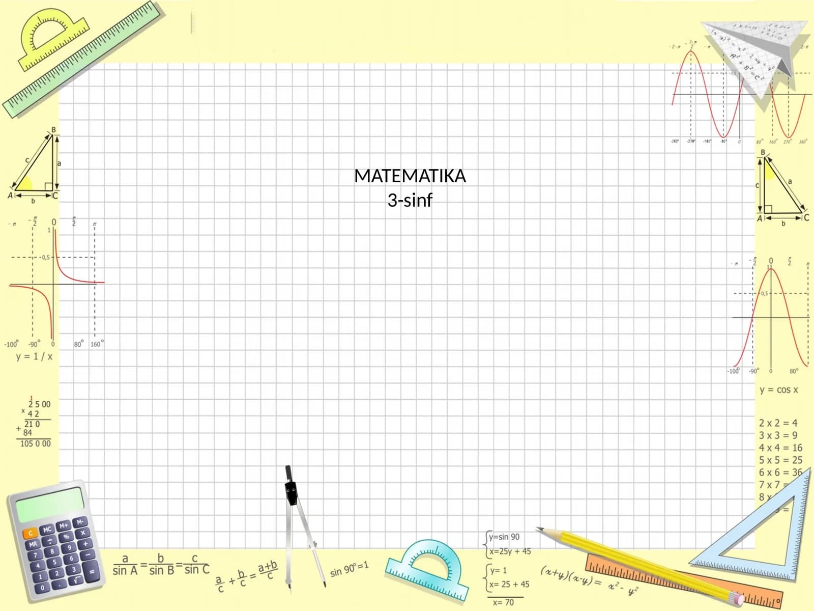 Matematika 3-sinf