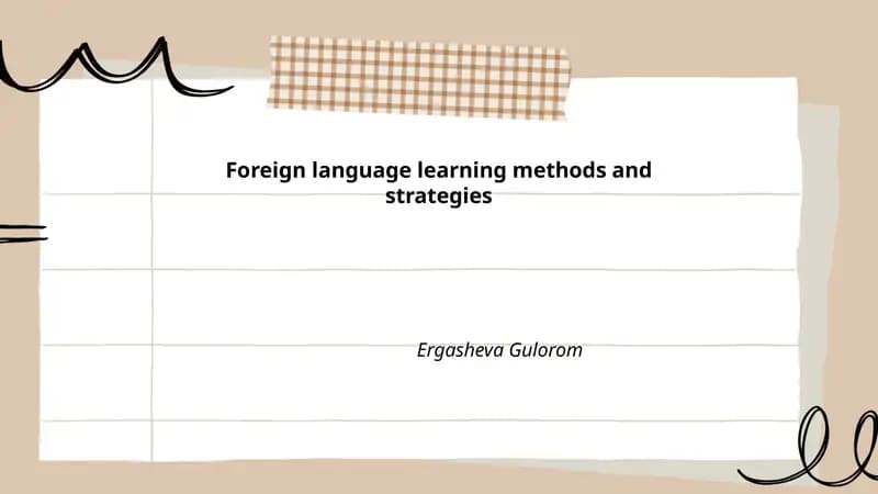 Ergasheva Gulorom