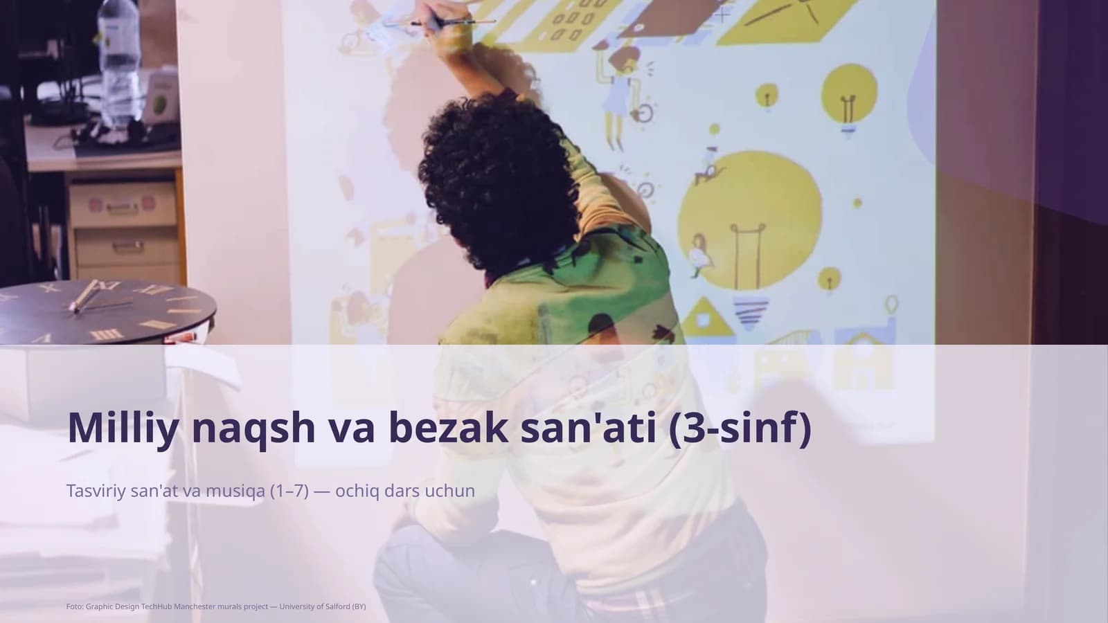 Milliy naqsh va bezak san'ati (3-sinf)