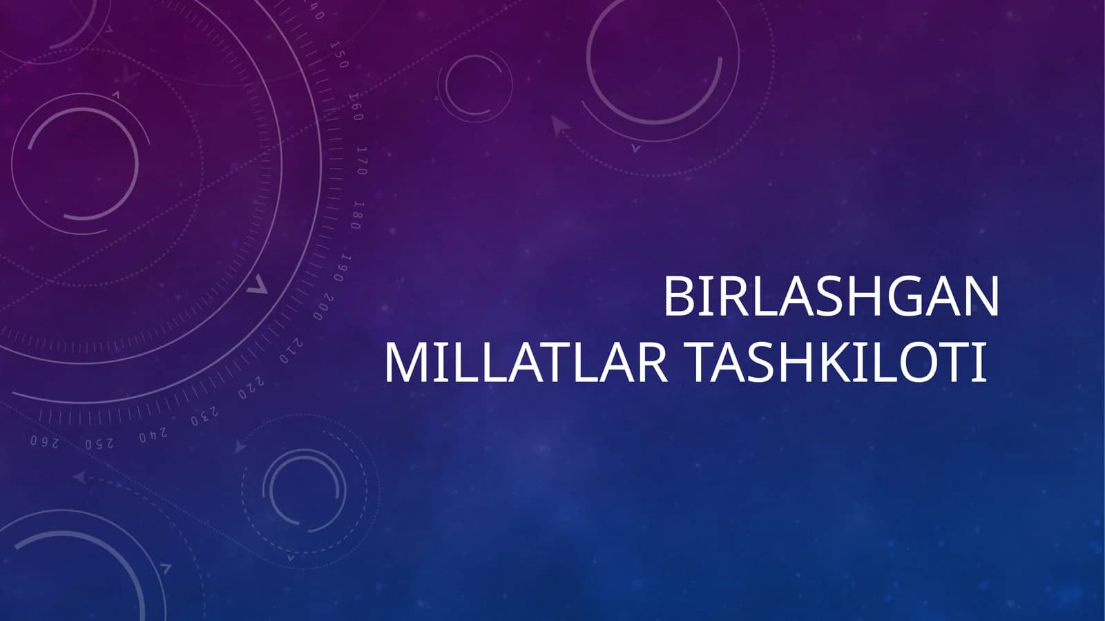 Birlashgan Millatlar Tashkiloti