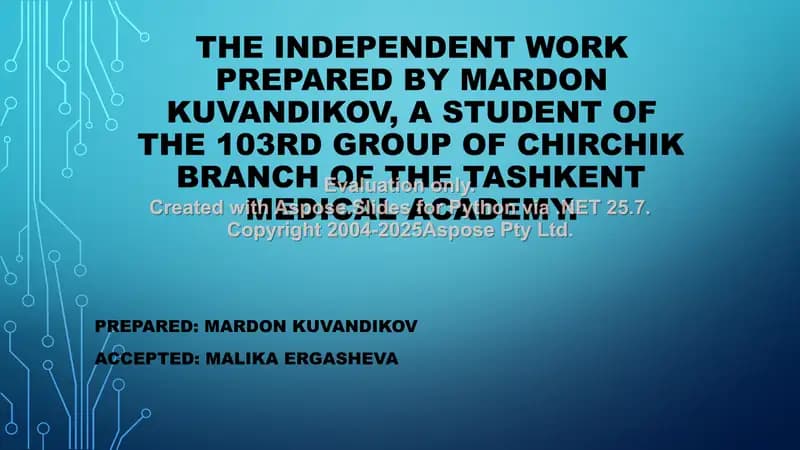 Mobile Medical Units