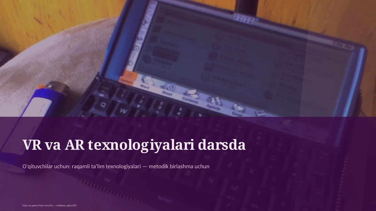 VR va AR texnologiyalari darsda