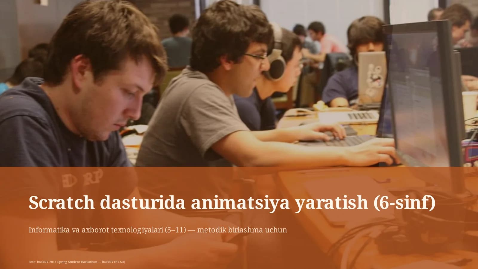 Scratch dasturida animatsiya yaratish (6-sinf)