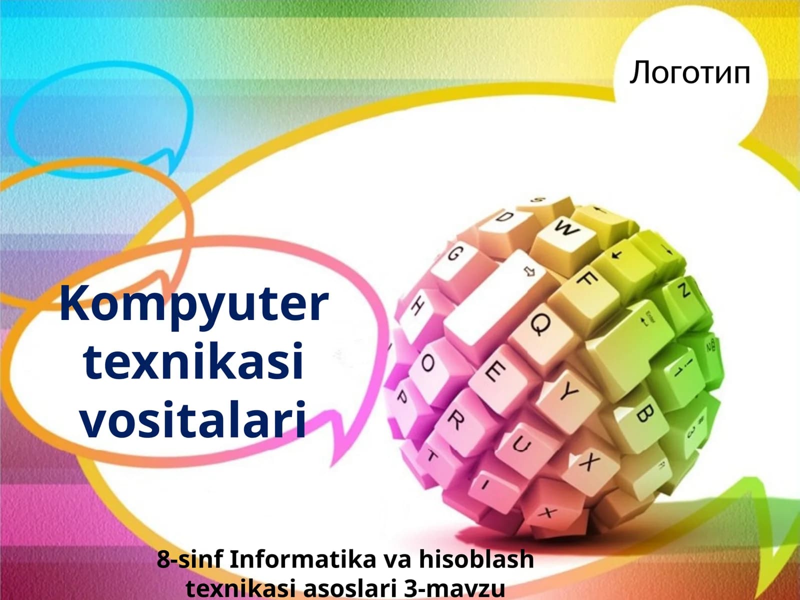8-sinf Informatika Kompyuter texnikasi vositalari