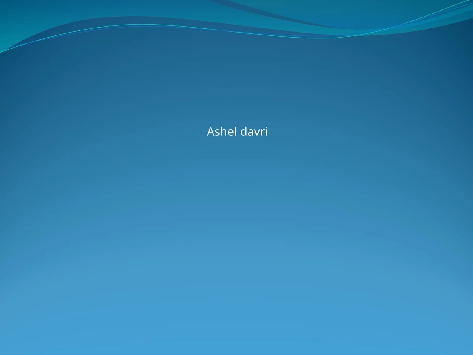 Ashel davri